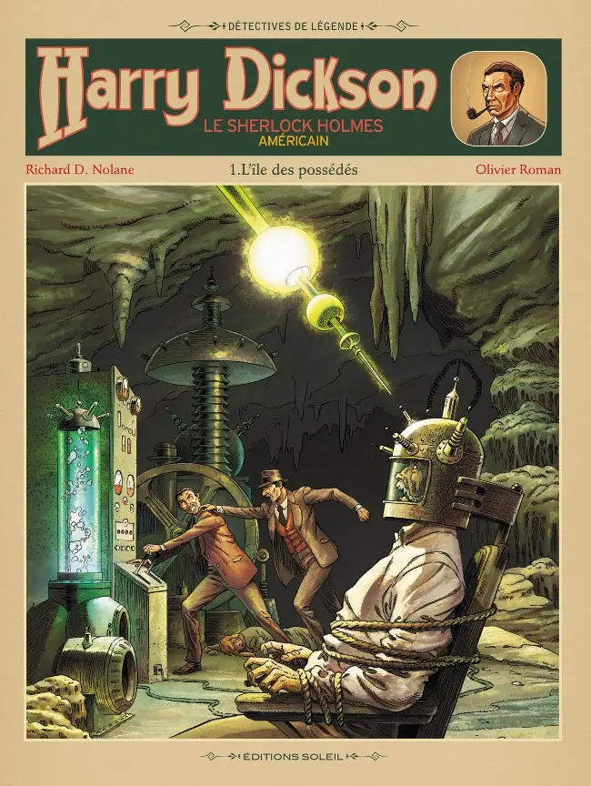 Couverture de l'album Harry Dickson Tome 1 L'ile des possédés