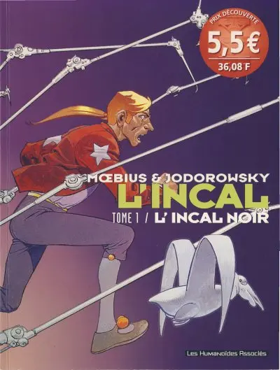 Couverture de l'album L'Incal Tome 1 L'Incal Noir