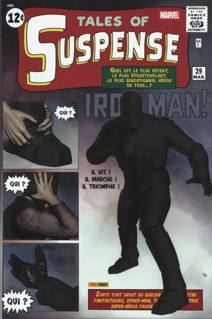 Couverture de l'album Iron Man - L'Intégrale Tome 1 1963-1964