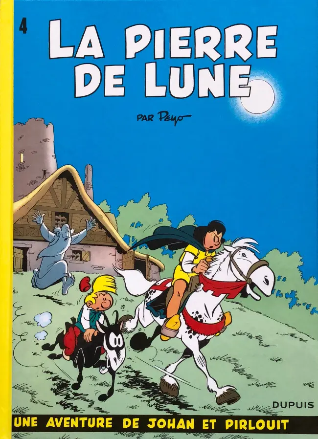 Couverture de l'album Johan et Pirlouit Tome 4 La pierre de Lune