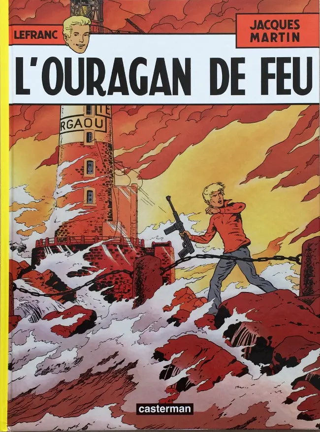 Couverture de l'album Lefranc Tome 2 L'ouragan de feu