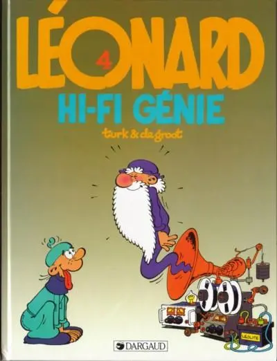 Couverture de l'album Léonard Tome 4 Hi-Fi Génie