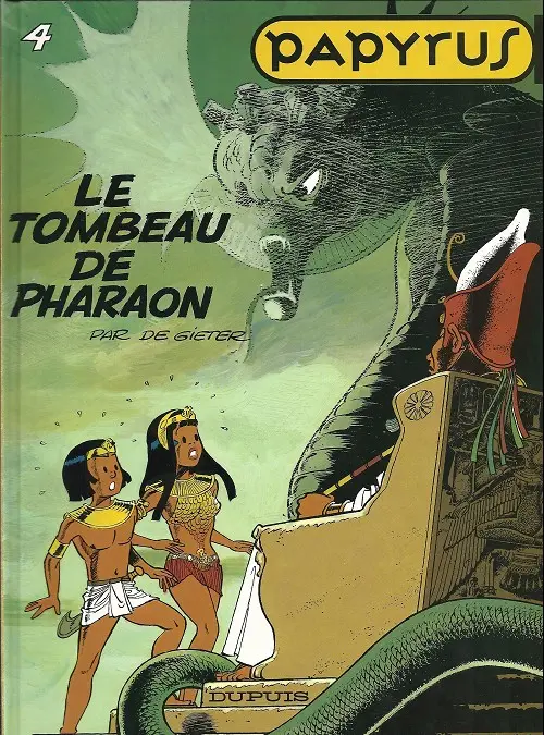Couverture de l'album Papyrus Tome 4 Le Tombeau de Pharaon