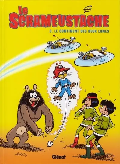 Couverture de l'album Le Scrameustache Tome 3 Le continent des deux lunes