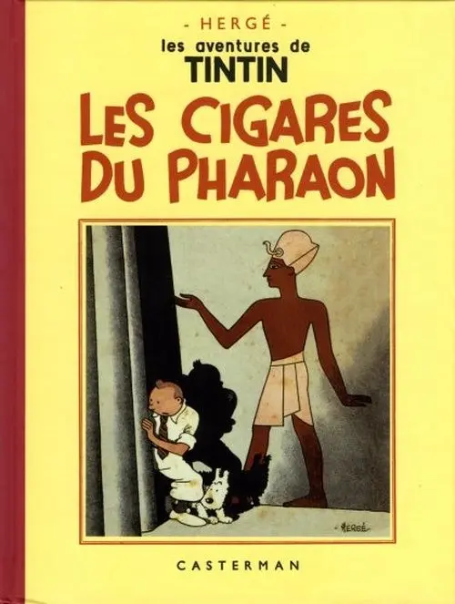 Couverture de l'album Tintin Tome 4 Les cigares du Pharaon