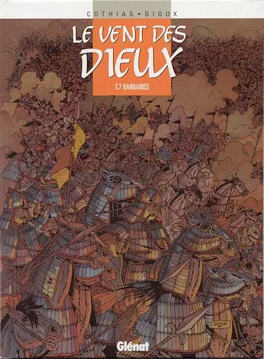 Couverture de l'album Le Vent des Dieux Tome 7 Barbaries