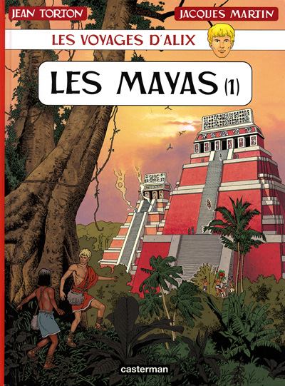 Couverture de l'album Les Voyages d'Alix Tome 18 Les Mayas (1)