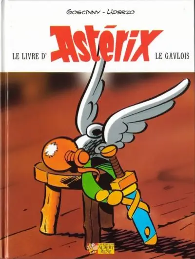 Couverture de l'album Le livre d'Astérix le Gaulois