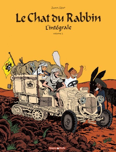 Couverture de l'album Le Chat du Rabbin L'intégral Volume 2