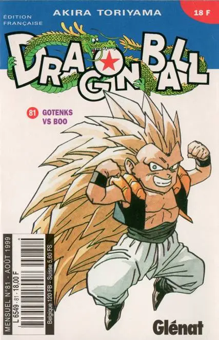 Couverture de l'album Dragon Ball Tome 81 Gotenks vs Boo