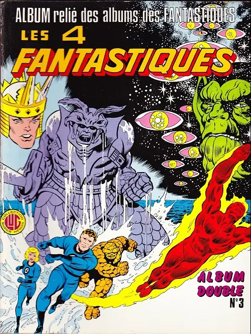 Couverture de l'album Une aventure des Fantastiques Album double N° 3