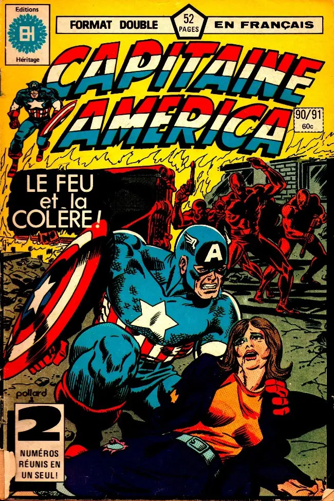 Couverture de l'album Capitaine America Tome 90 La suite