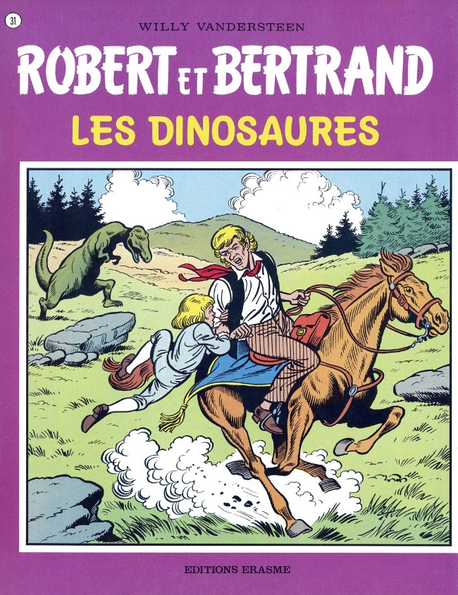 Couverture de l'album Robert et Bertrand Tome 31 Les dinosaures