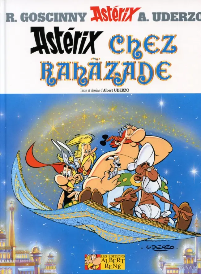 Couverture de l'album Astérix Tome 28 Astérix chez Rahãzade