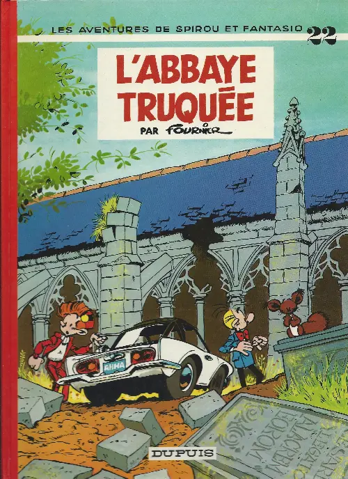 Couverture de l'album Spirou et Fantasio Tome 22 L'abbaye truquée