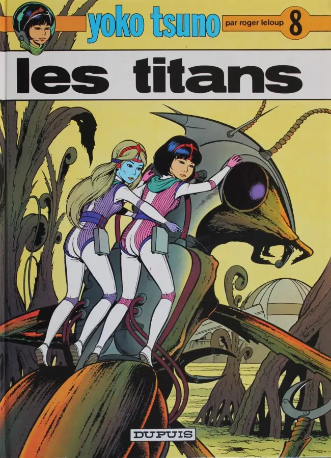 Couverture de l'album Yoko Tsuno Tome 8 Les titans