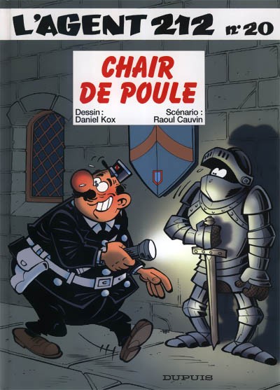 Couverture de l'album L'Agent 212 Tome 20 Chair de poule