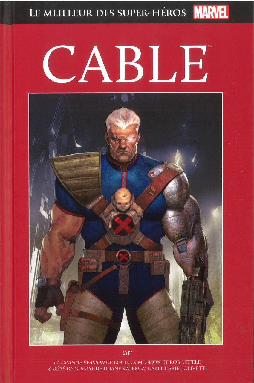 Couverture de l'album Le meilleur des Super-Héros Marvel Tome 119 Cable