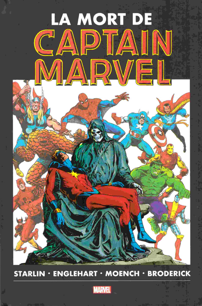 Couverture de l'album La mort de Captain Marvel