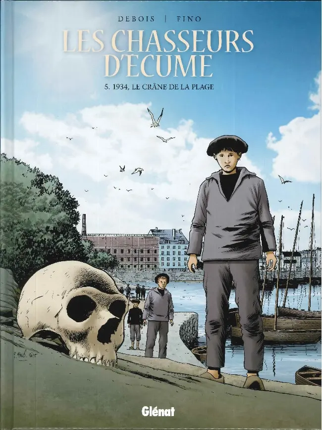 Couverture de l'album Les Chasseurs d'écume Tome 5 1934, le crâne de la plage