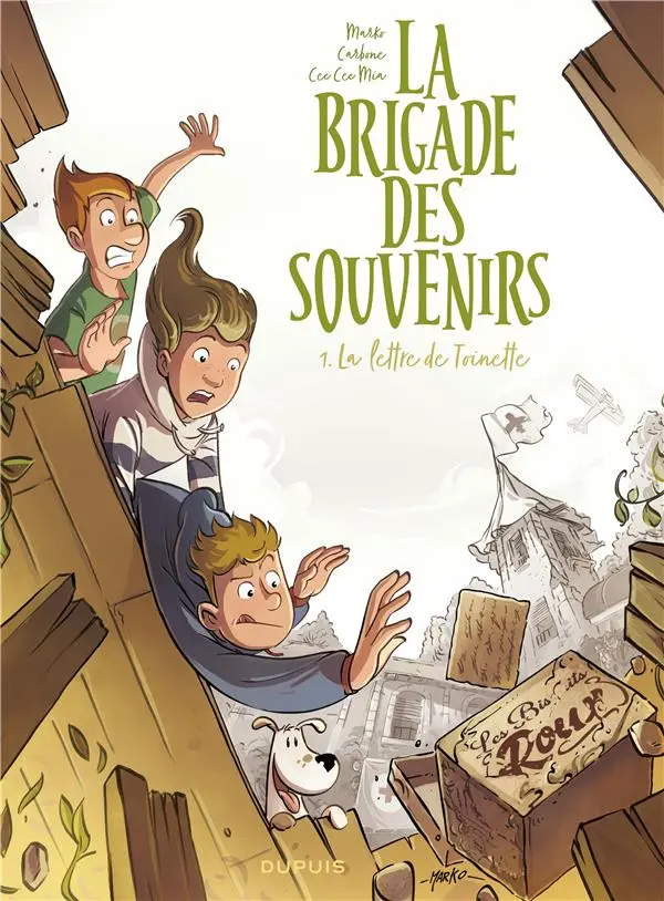 Couverture de l'album La brigade des souvenirs 1 La lettre de Toinette