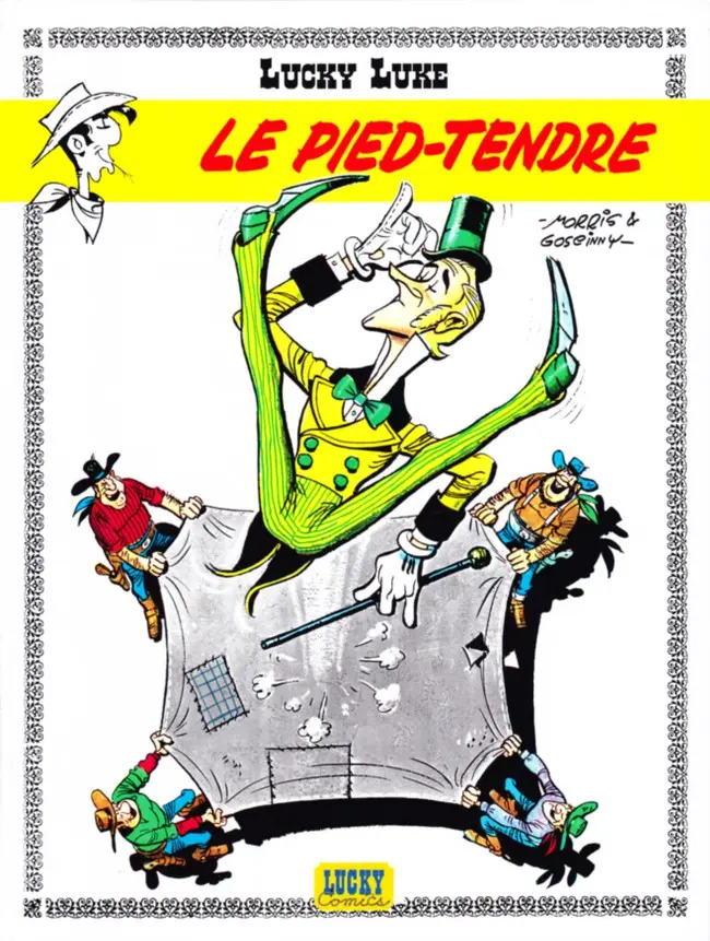 Couverture de l'album Lucky Luke Tome 33 Le Pied-Tendre