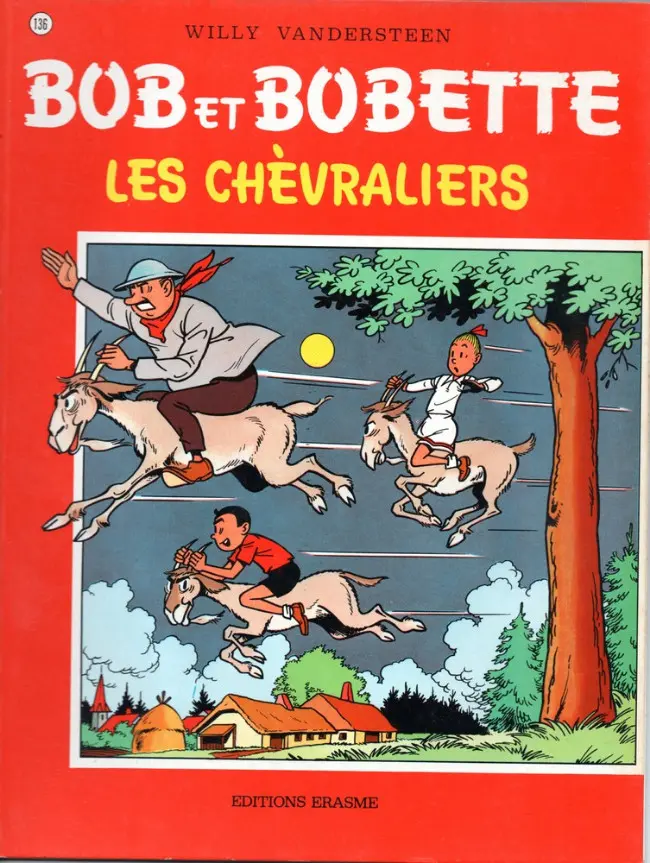Couverture de l'album Bob et Bobette Tome 136 Les chèvraliers