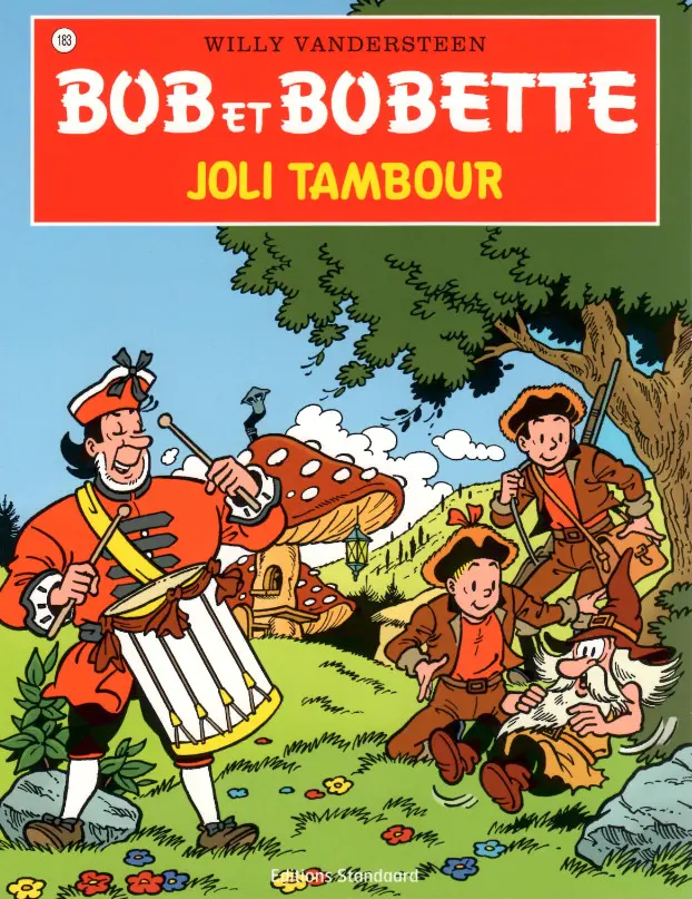 Couverture de l'album Bob et Bobette Tome 183 Joli tambour