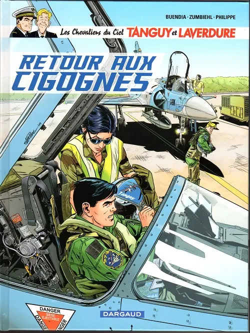 Couverture de l'album Les Chevaliers du Ciel Tanguy et Laverdure Tome 8 Retour aux Cigognes