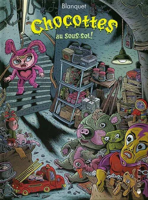 Couverture de l'album Chocottes au sous-sol !