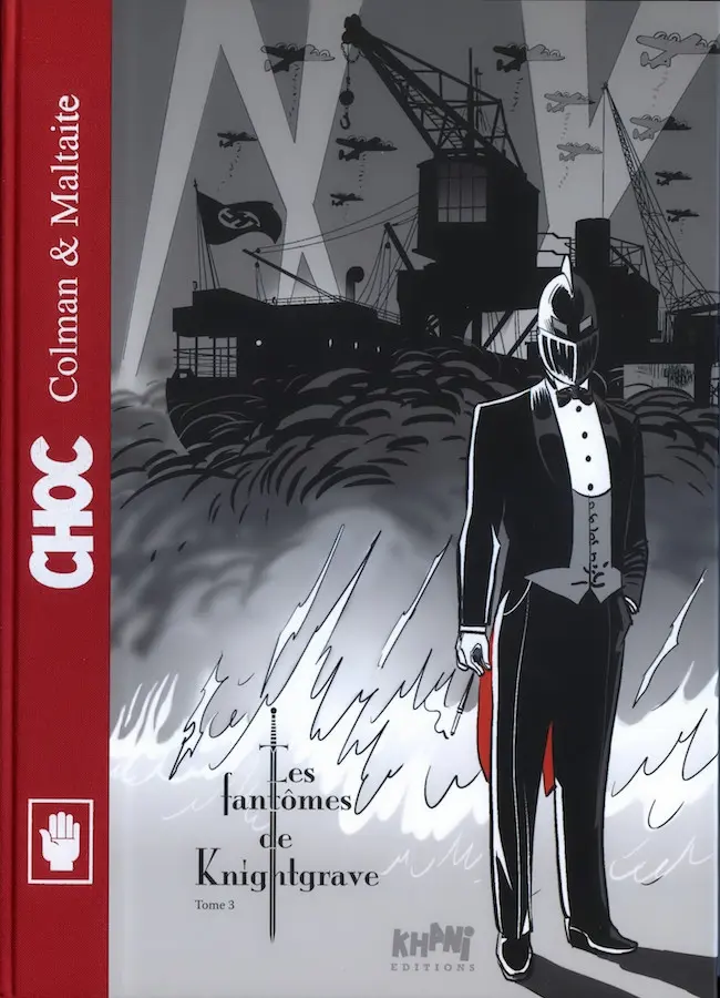 Couverture de l'album Choc - Les fantômes de Knightgrave 3 Les fantômes de Knightgrave - Tome 3