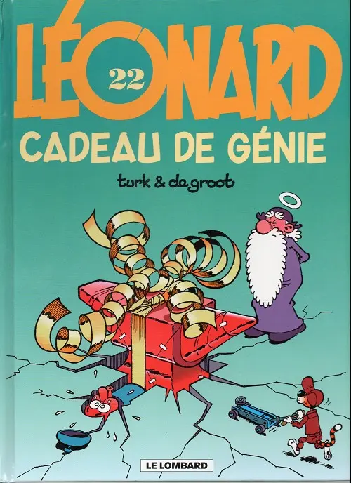 Couverture de l'album Léonard Tome 22 Cadeau de génie