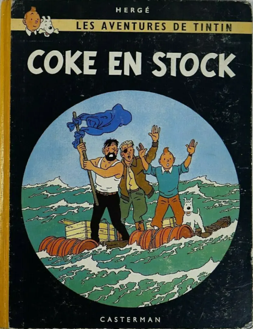 Couverture de l'album Tintin Tome 19 Coke en stock