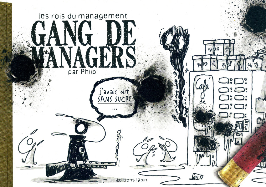 Couverture de l'album Les Lapins de bureau Tome 6 Gang de Managers