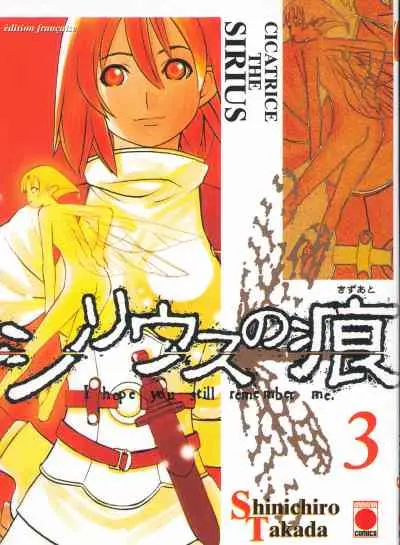 Couverture de l'album Cicatrice the Sirius Tome 3