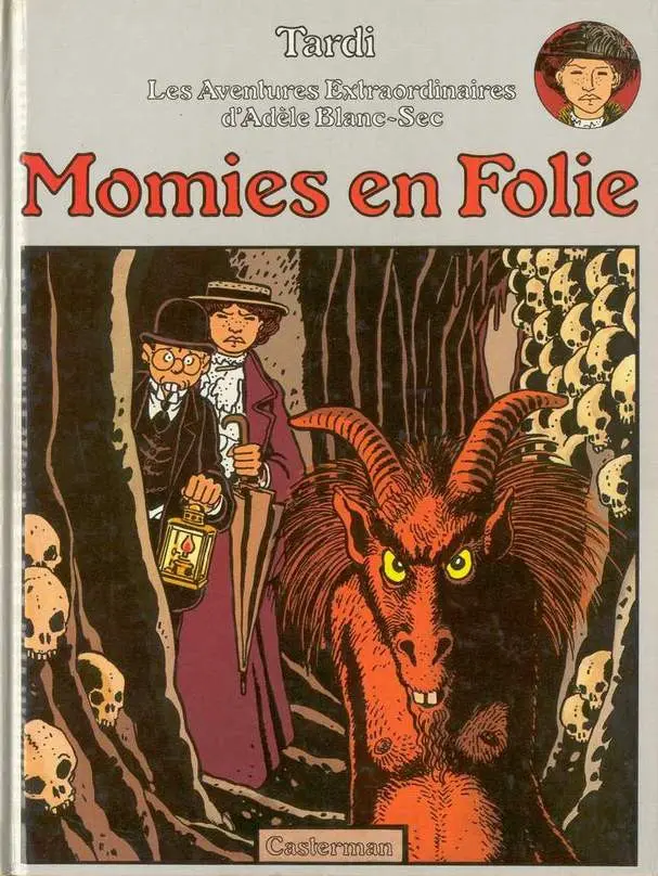 Couverture de l'album Les Aventures Extraordinaires d'Adèle Blanc-Sec Tome 4 Momies en Folie