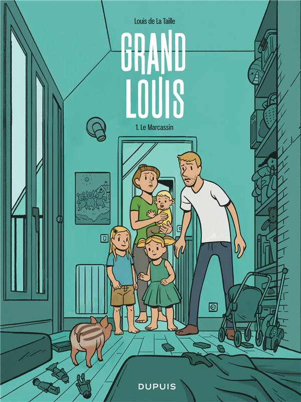 Couverture de l'album Grand Louis 1 Le marcassin