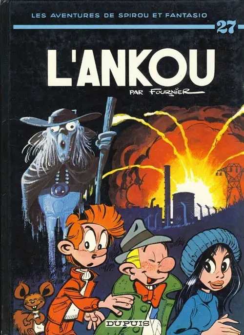 Couverture de l'album Spirou et Fantasio Tome 27 L'Ankou