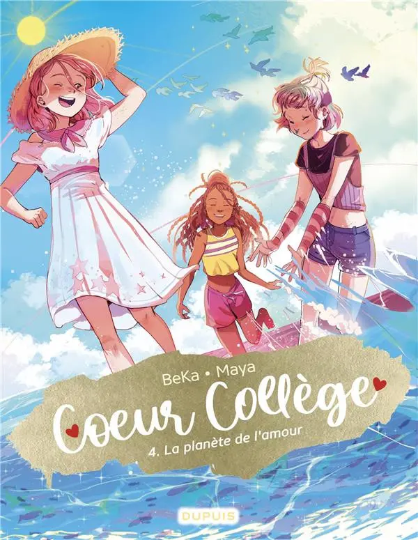 Couverture de l'album Coeur collège 4 La planète de l'amour