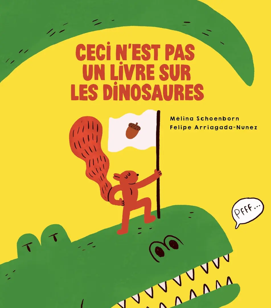 Couverture de l'album Ceci n'est pas un livre sur les dinosaures