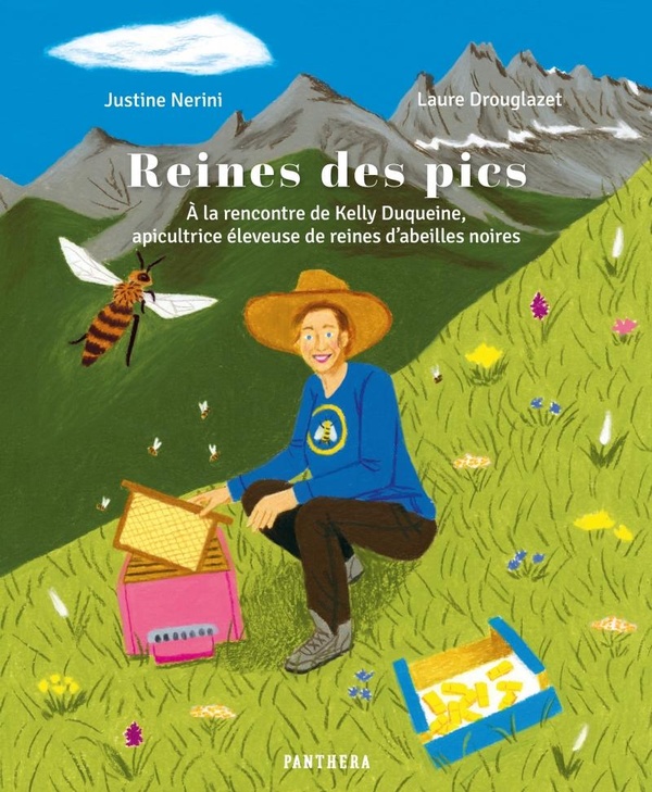 Couverture de l'album Reines des pics A la rencontre de Kelly Duqueine, apicultrice éleveuse de reines d'abeilles noires