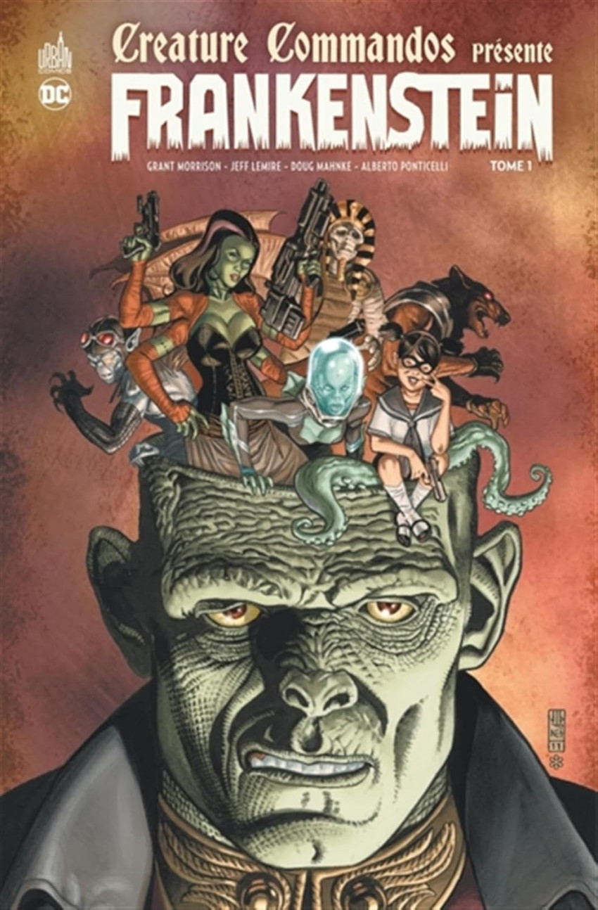 Couverture de l'album Creature Commandos présente Frankenstein Tome 1