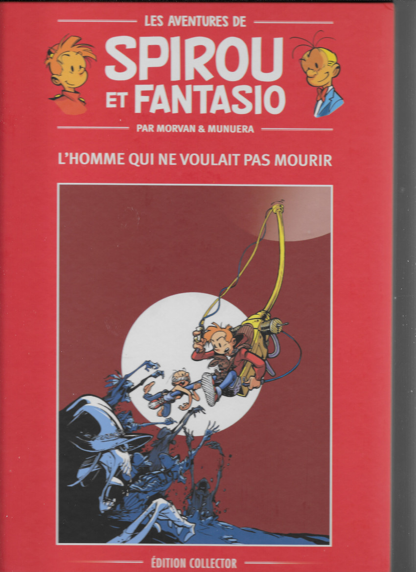 Couverture de l'album Spirou et Fantasio Édition collector Tome 48 L'homme qui ne voulait pas mourir