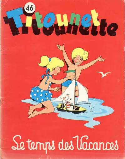 Couverture de l'album Titounet et Titounette Tome 46 Le temps des vacances