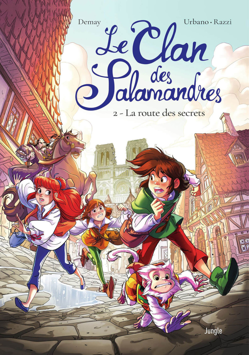 Couverture de l'album Le clan des salamandres 2 La route des secrets