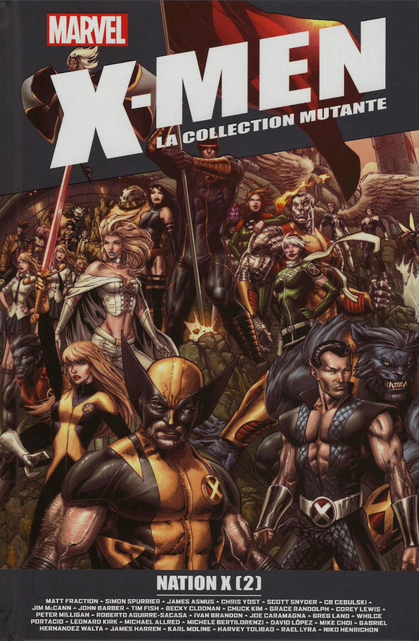 Couverture de l'album X-Men - La Collection Mutante Tome 112 Nation X (2)