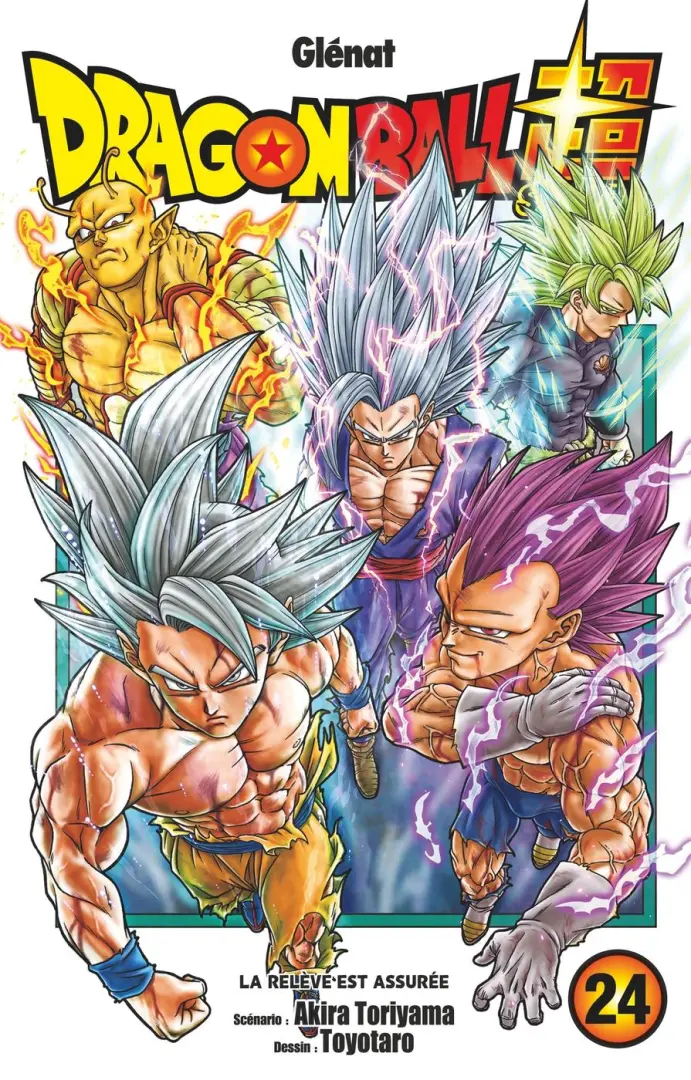 Couverture de l'album Dragon Ball Super 24 La relève est assurée