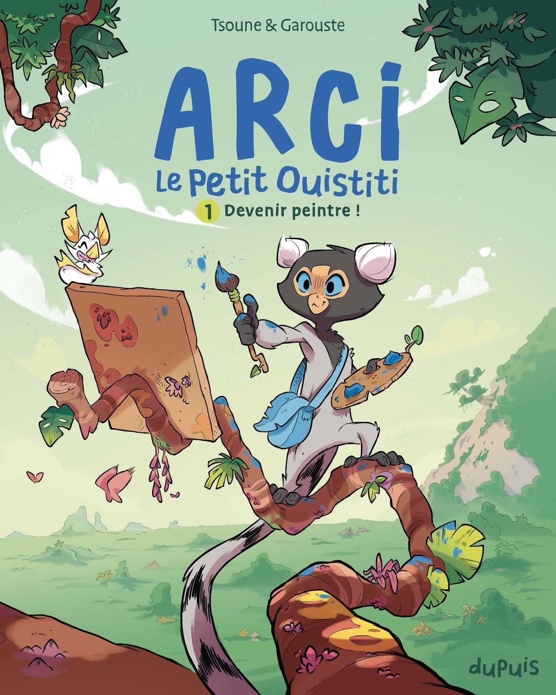 Couverture de l'album Arci, le Petit Ouistiti 1 Devenir peintre !
