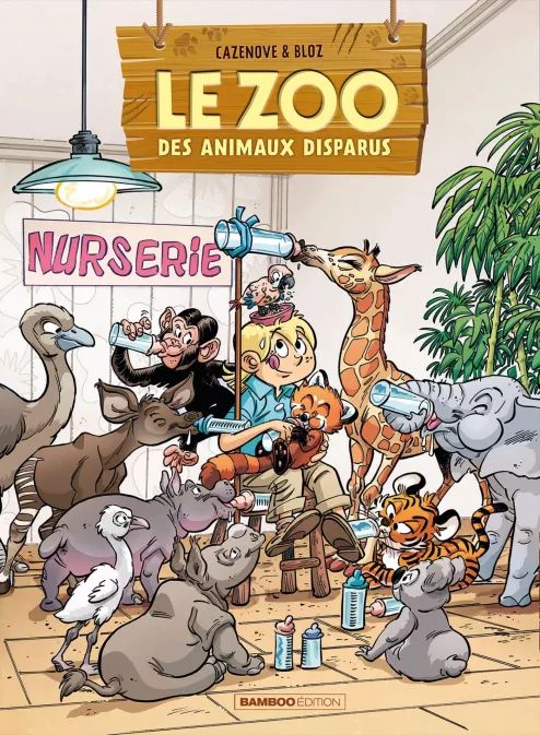 Couverture de l'album Le zoo des animaux disparus Tome 7