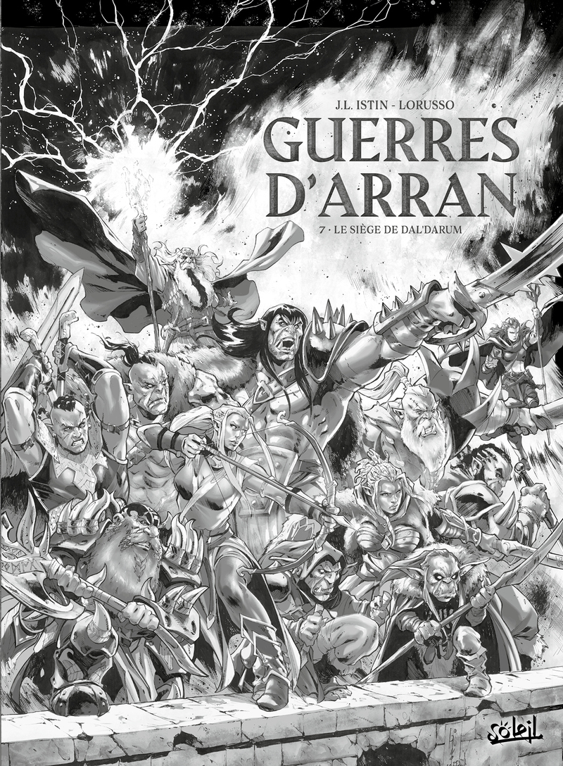 Couverture de l'album Les Terres d'Arran : Guerres d'Arran 7 Le Siège de Dal'darum